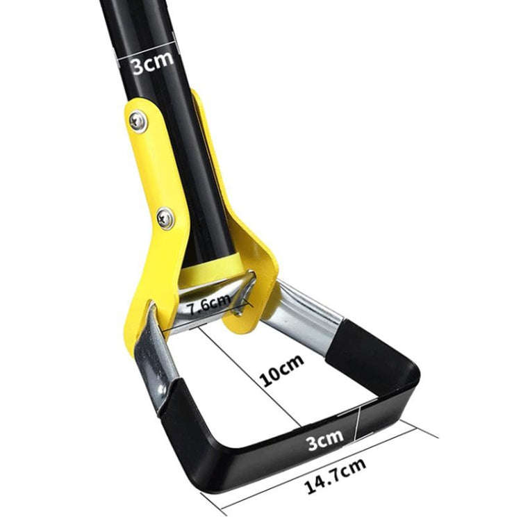 MYL-10 Stirrup Ring Weeding Hoes Garden Tools, Specification:  4 Sections 1.6m