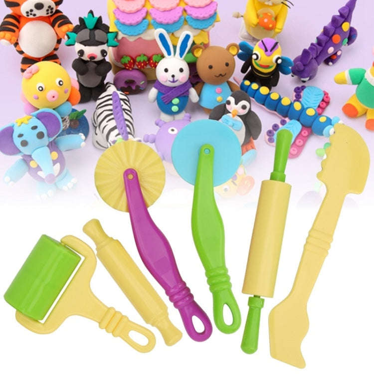 6pcs/set Plasticine Clay Mold Educational DIY Toys