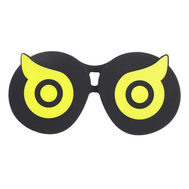 For PICO 4 Hifylux PC-ZF23 Owl Lens Protector Dust Scratch VR Glasses Silicone Case(Yellow)