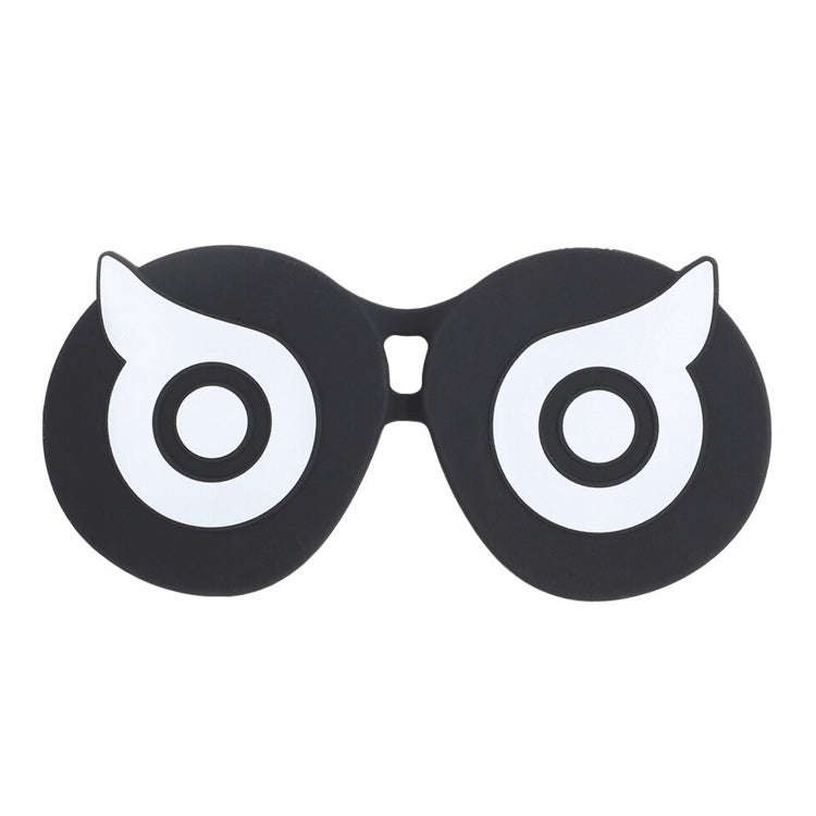 For PICO 4 Hifylux PC-ZF23 Owl Lens Protector Dust Scratch VR Glasses Silicone Case(White)