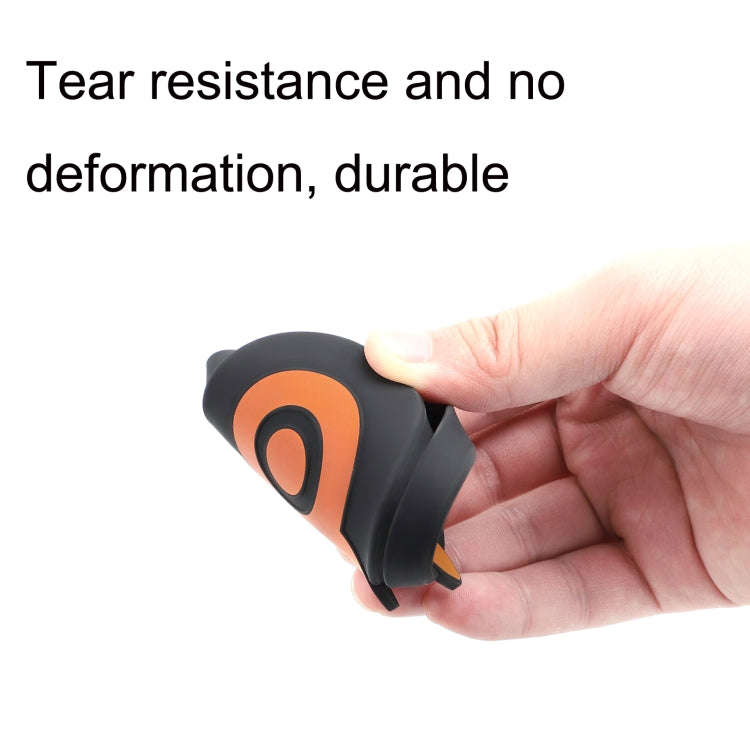 For PICO 4 Hifylux PC-ZF23 Owl Lens Protector Dust Scratch VR Glasses Silicone Case(Orange)