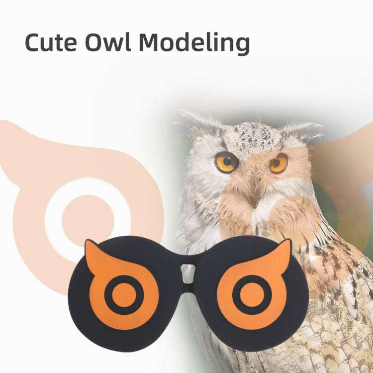 For PICO 4 Hifylux PC-ZF23 Owl Lens Protector Dust Scratch VR Glasses Silicone Case(Orange)