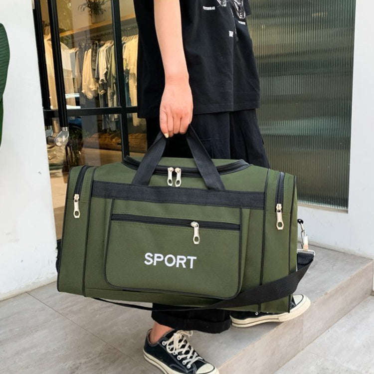 LXZ173 Large Capacity Shoulder Portable Travel Storage Bag(Green)