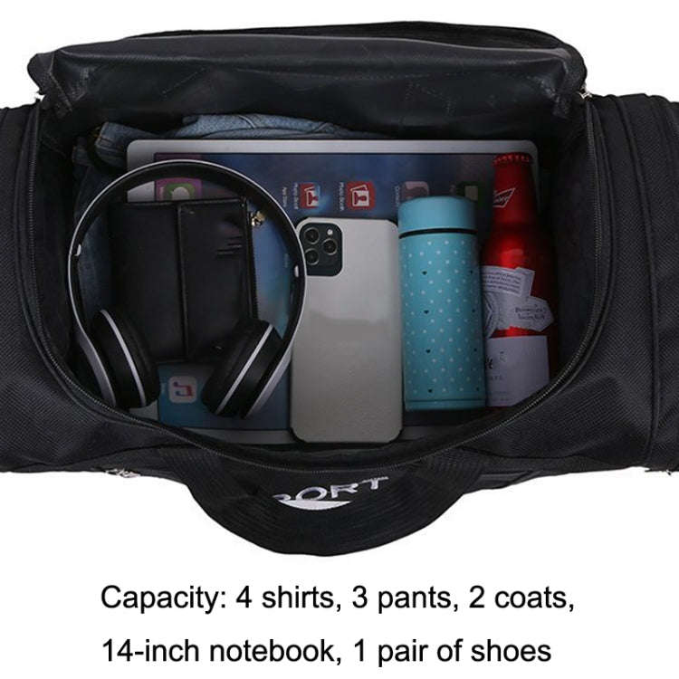 LXZ173 Large Capacity Shoulder Portable Travel Storage Bag(Green)