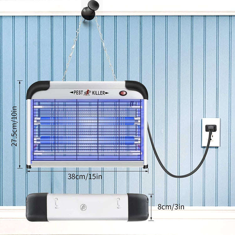 SK611 Indoor Household 20W Electric Shock Mosquito Killer Lamp High Voltage Hotel Fly Killer Lamp...