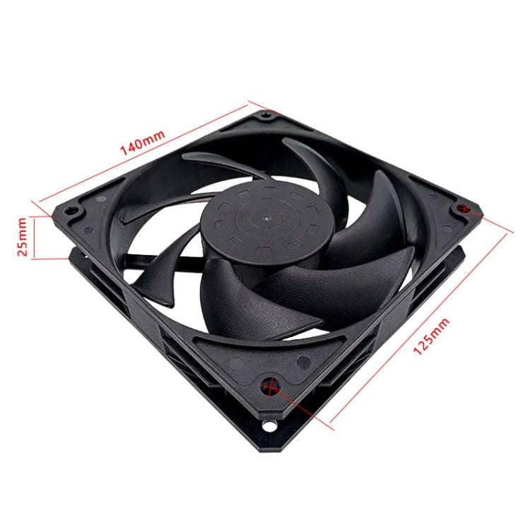 MF14025 4pin High Air Volume Low Noise High Wind Pressure FDB Magnetic Suspension Chassis Fan 200...