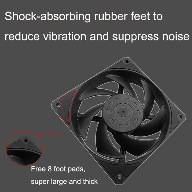 MF14025 4pin High Air Volume Low Noise High Wind Pressure FDB Magnetic Suspension Chassis Fan 200...