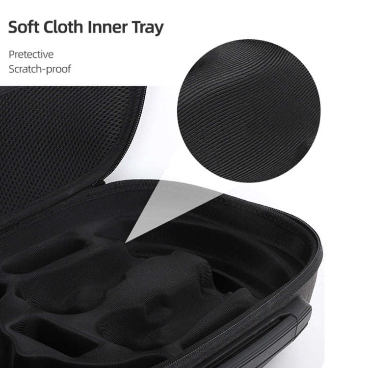 For PICO 4 Hifylux PC-BF16 VR Glasses All-in-one Headwear Protective Storage Bag(Black)