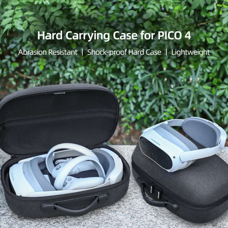 For PICO 4 Hifylux PC-BF16 VR Glasses All-in-one Headwear Protective Storage Bag(Black)
