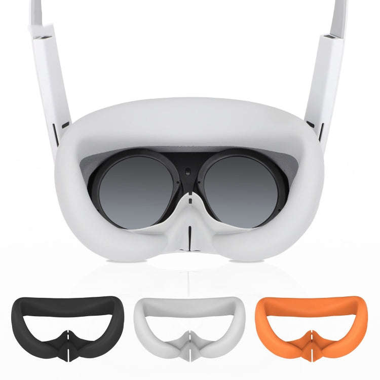 For PICO 4 Hifylux PC-PF26 Silicone Eye Mask VR Glasses Sweat-proof Blackout Case(Orange)