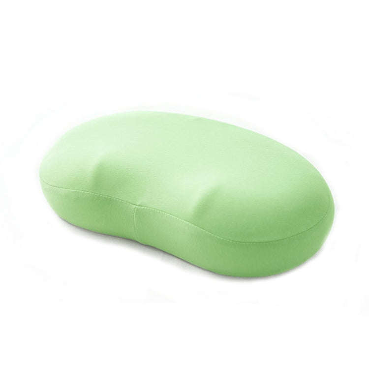 Memory Foam Pillow Bread Pillow Neck Pillow Relieve Cervical Pressure 42 x 21.5 x 10cm(Matcha Green)