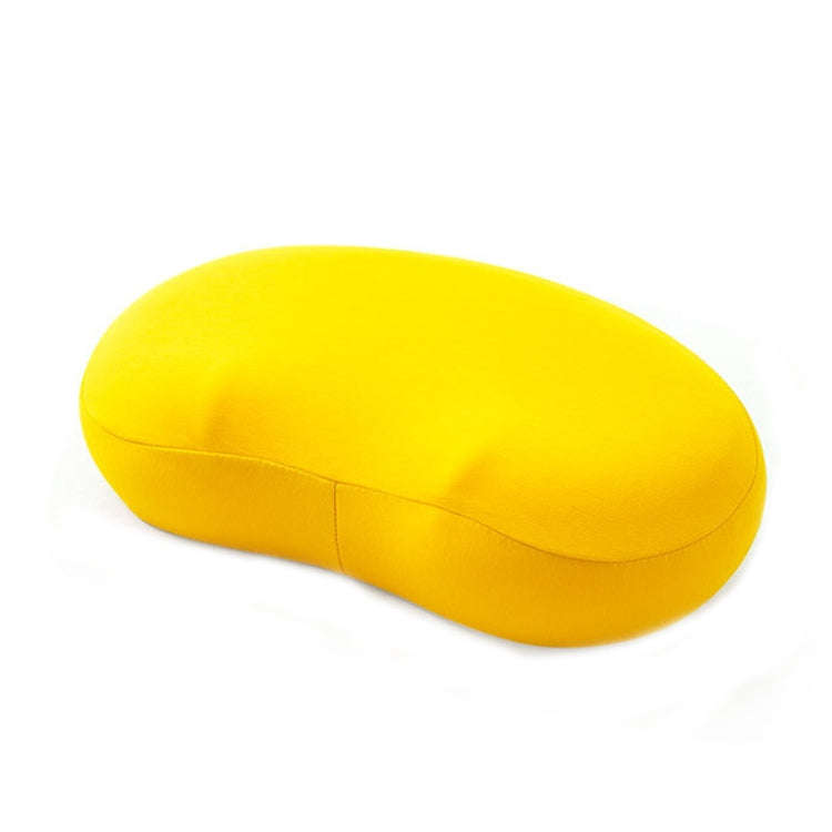 Memory Foam Pillow Bread Pillow Neck Pillow Relieve Cervical Pressure 42 x 21.5 x 10cm(Yellow)