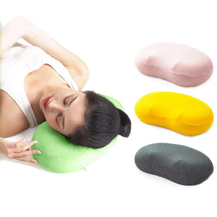 Memory Foam Pillow Bread Pillow Neck Pillow Relieve Cervical Pressure 42 x 21.5 x 10cm(Pink)