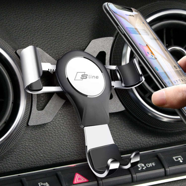 For Audi Car Strong Magnetic Phone Holder(A3/S3 Stand 1 black)