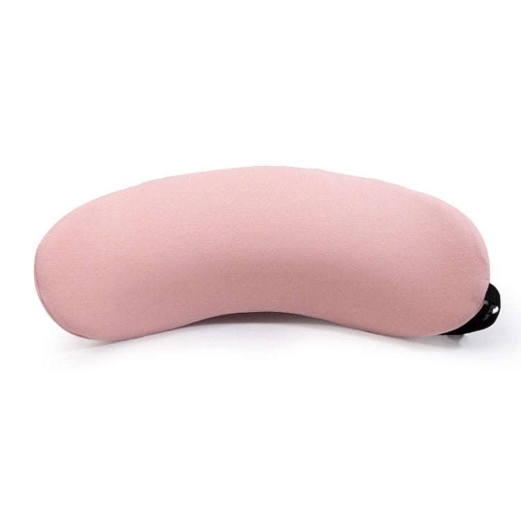 Memory Cotton Lumbar Pillow Sleep Waist Support Lumbar Cushion Pregnant Pelvic Pillow(Pink)
