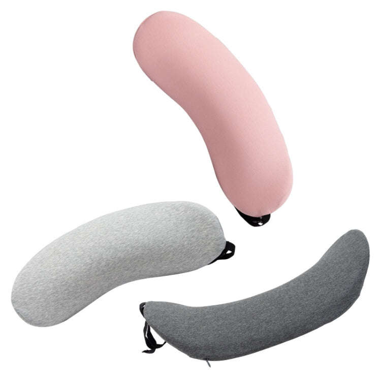 Memory Cotton Lumbar Pillow Sleep Waist Support Lumbar Cushion Pregnant Pelvic Pillow(Pink)