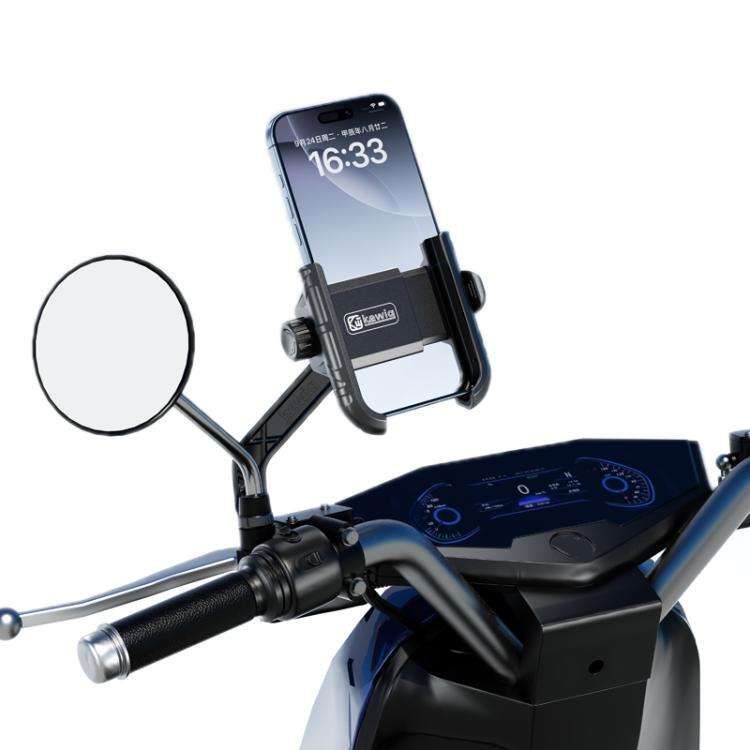 Kewig Motorcycle Bicycle Non-Blocking Mobile Phone Camera Navigation Bracket(M29-C2)