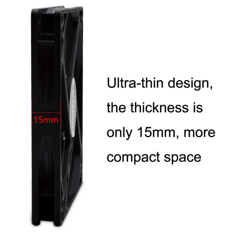 FANNER Ice Soul F10015 Desktop Computer Radiator PWM Intelligent Speed Regulation Ultra-thin Chas...