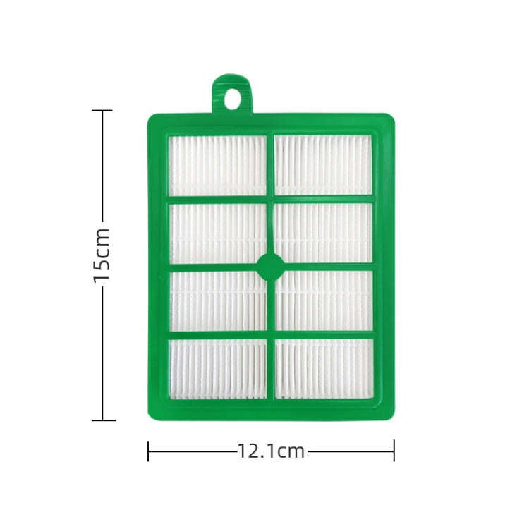 For Philips Vacuum Cleaner Outlet Filter FC8760 FC8761 FC9710 FC8766 Filter(Green)