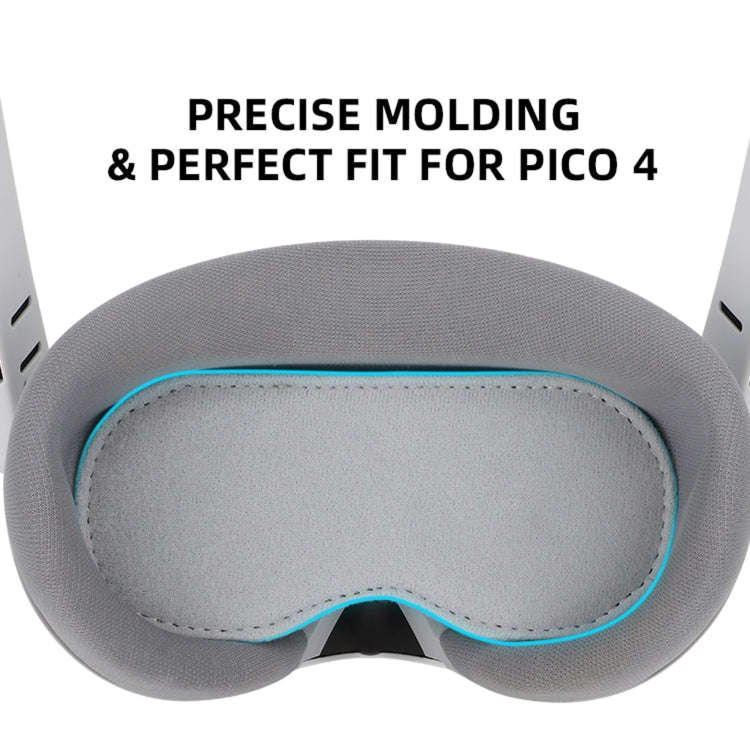 For PICO 4 Hifylux PC-ZF17 Lens Protector VR Glasses Dust-proof Sponge Pad(Light Grey)