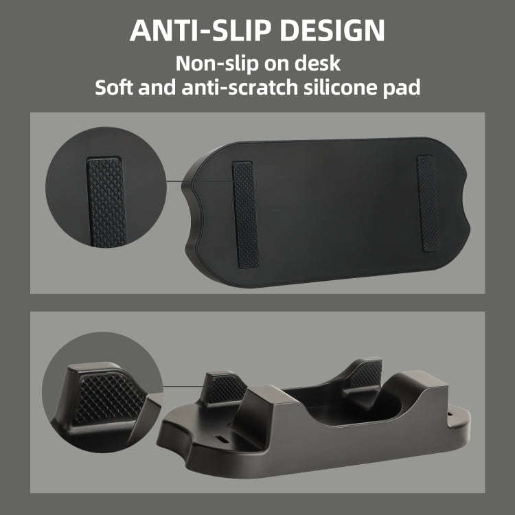Hifylux ST-BF13 For Steam Deck Game Console Base Storage Mobile Phone Bracket(Black)
