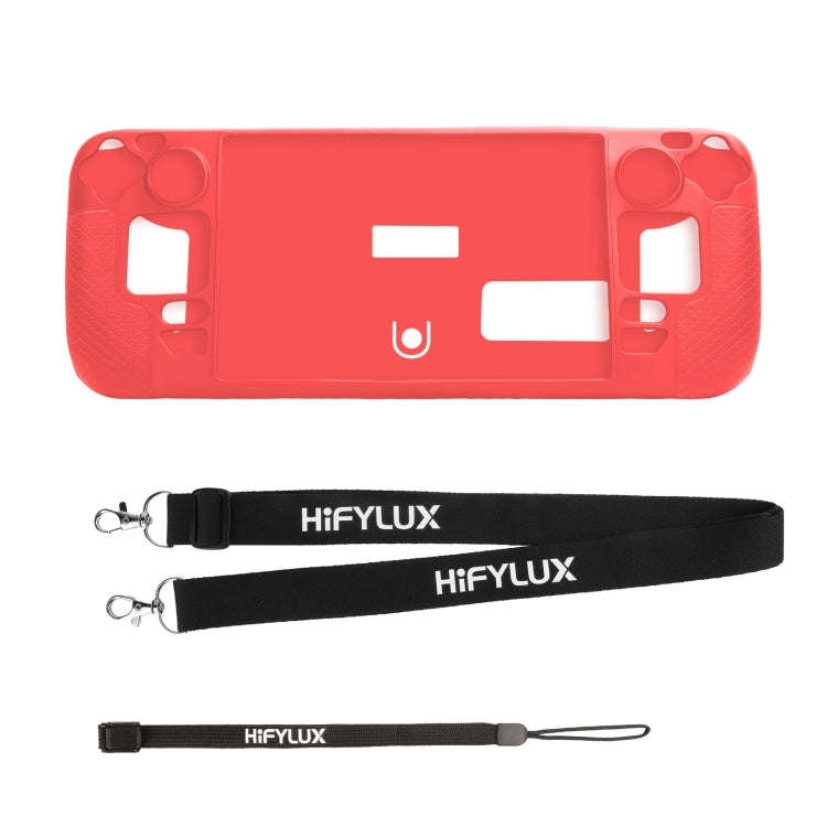 For Steam Deck Hifylux ST-PF14 Game Console Silicone Case Anti-scratch Non-slip Handheld Case Lan...