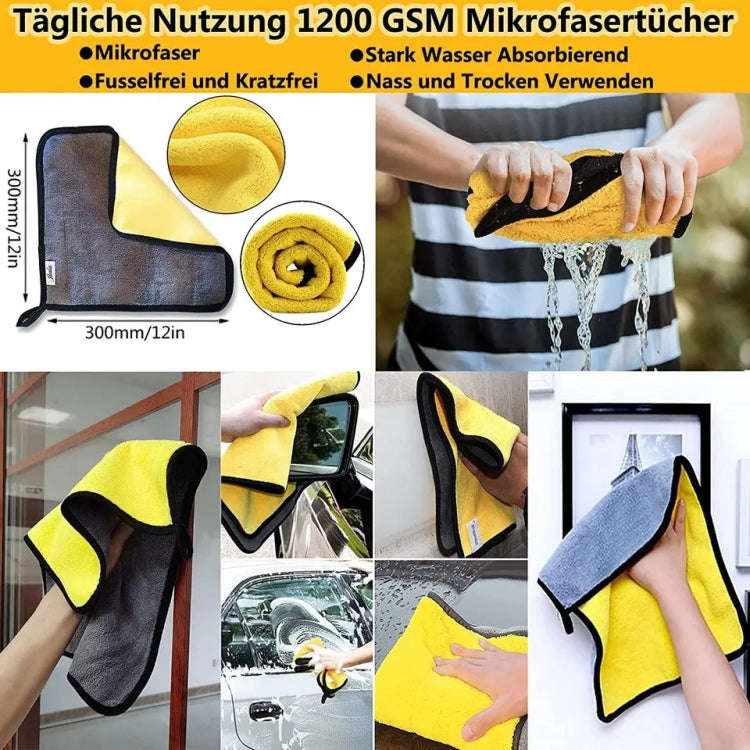 WRS-DS19 9 in 1 Electric Drill Crevice Cleaning Brushes Car Wash Tools Set(9pcs/set)