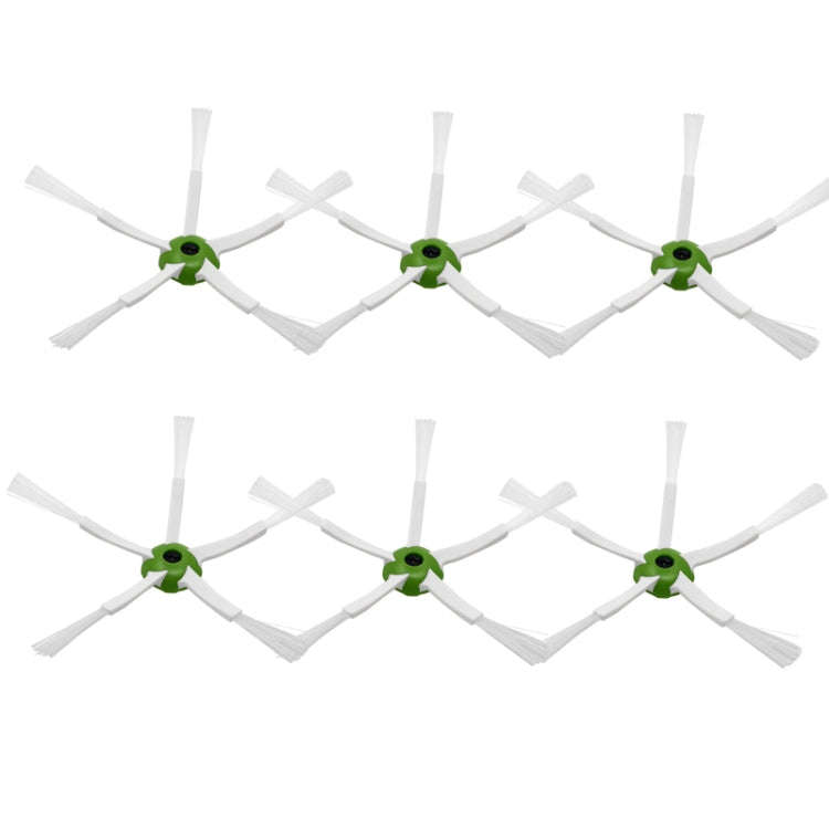 For iRobot i7 i7+ E5 E6 i3 Vacuum Cleaner Accessories 6pcs Pentagonal Side Brush