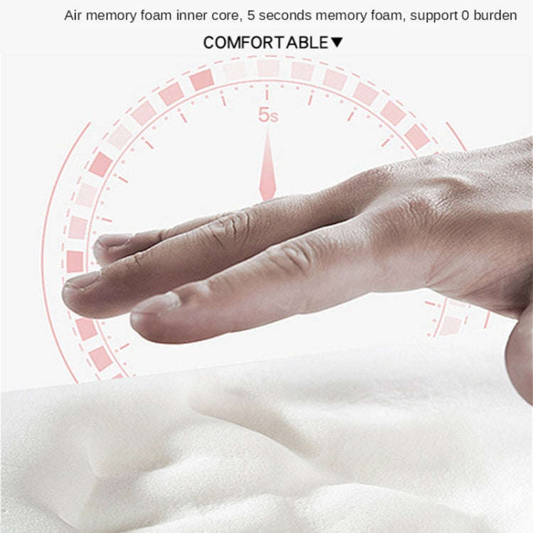 SR-21 Car Lumbar Cushion Headrest Seat Memory Foam Accessories, Style: Ordinary Lumbar Support (G...