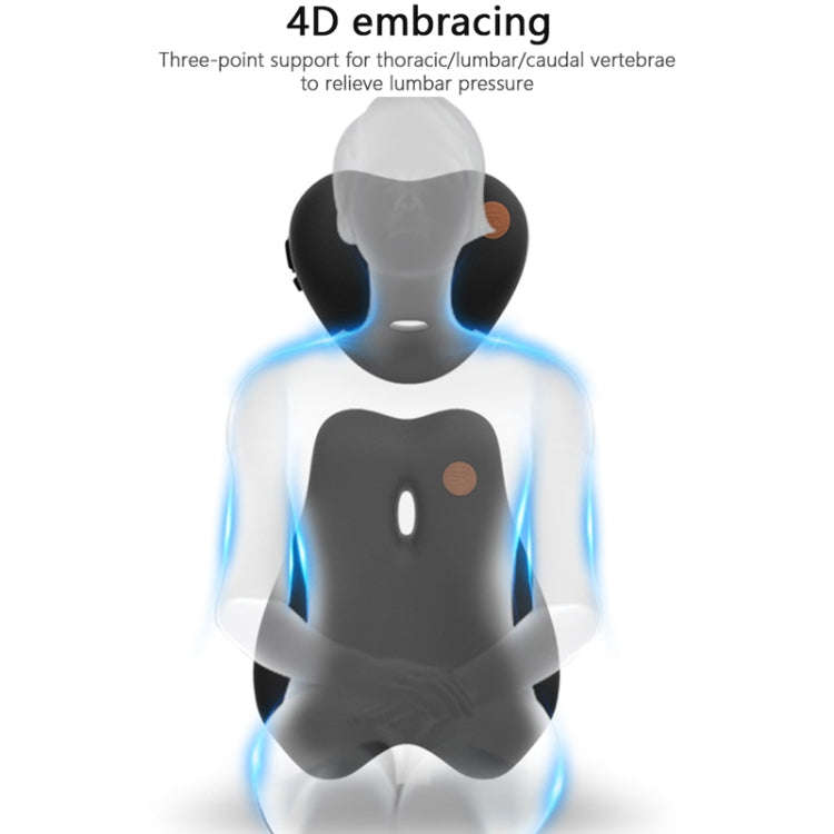 SR-21 Car Lumbar Cushion Headrest Seat Memory Foam Accessories, Style: Ordinary Lumbar Support (G...