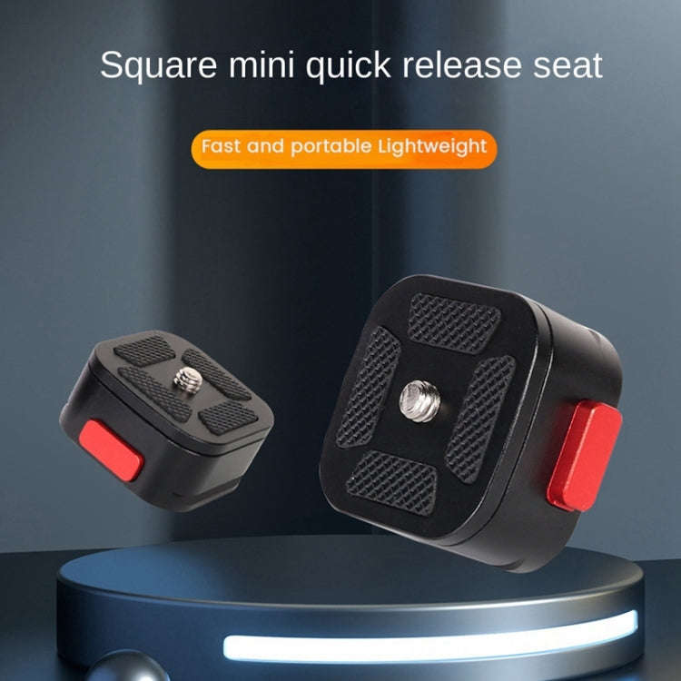 Z049 Quartet Mini Quick Release Plate Clamp for DSLR Camera Camcorder Tripod Monopod