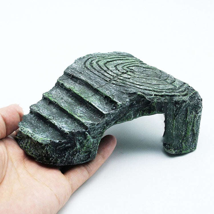 Large Turtle Aquascape Climbing Platform Reptile Hiding Cave Three Legged Turtle Platform