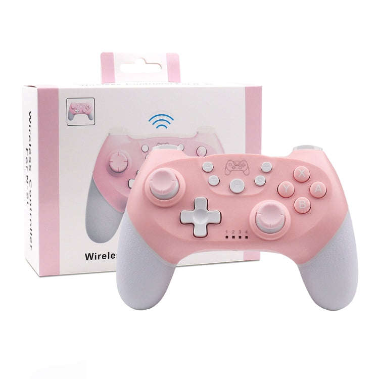 For Nintendo Switch Pro Wireless Bluetooth Handle with Macro Programming & Somatosensory Wake-up(...