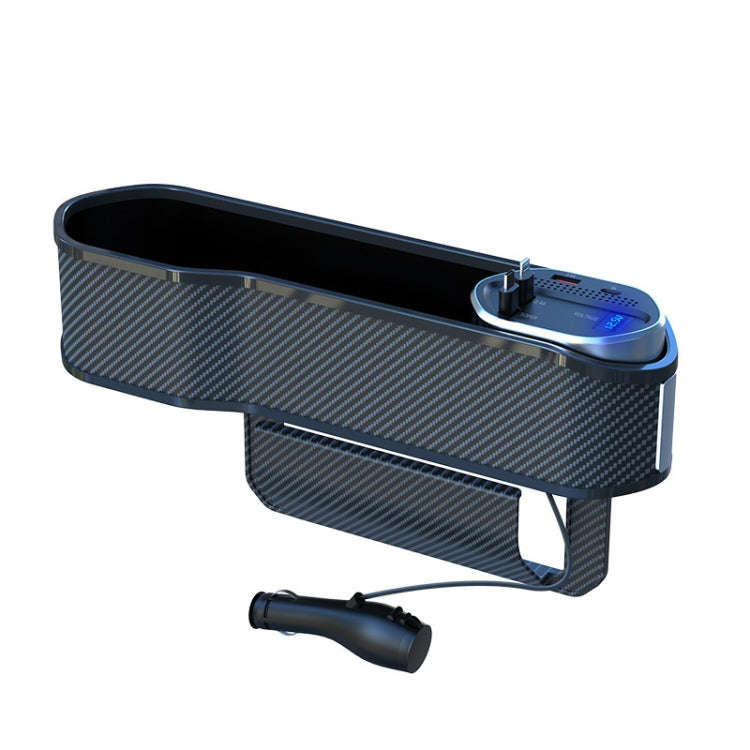 Vehicle Seat Gap Storage Box Organizer Front Seat Console Side Pocket ,Spec: No Wireless Charging...