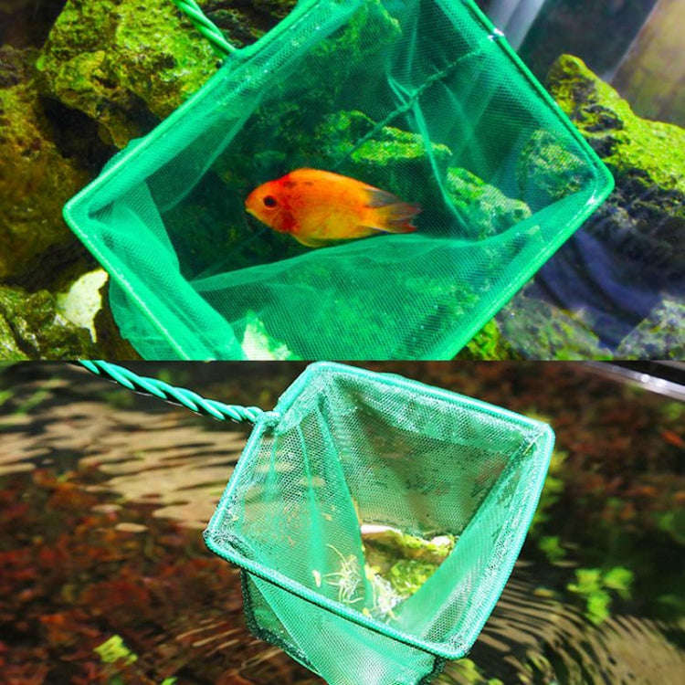 10 inch Fish Tank Fish Net Square Aquarium Squid Net