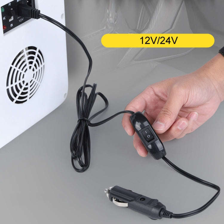 12V/24V Car Refrigerator Cable B Suffix Cigarette Lighter Plug Power Cord, Length: 3m Without Switch