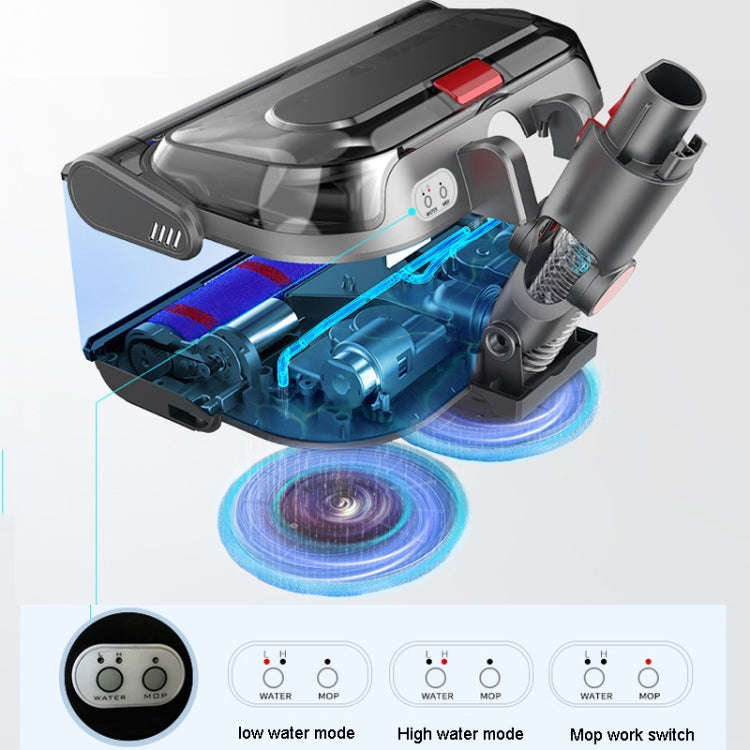For Dyson V7 V8 V10 V11 V15 Vacuum Cleaner Electric Mopping Head