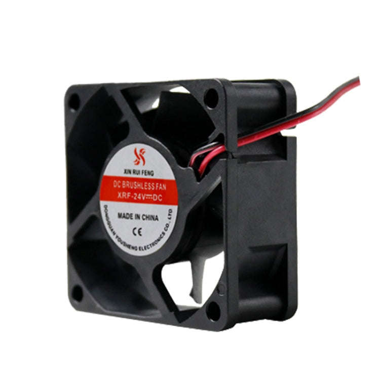 XIN RUI FENG 24V Ball Bearing 6cm Quiet DC Cooling Fan