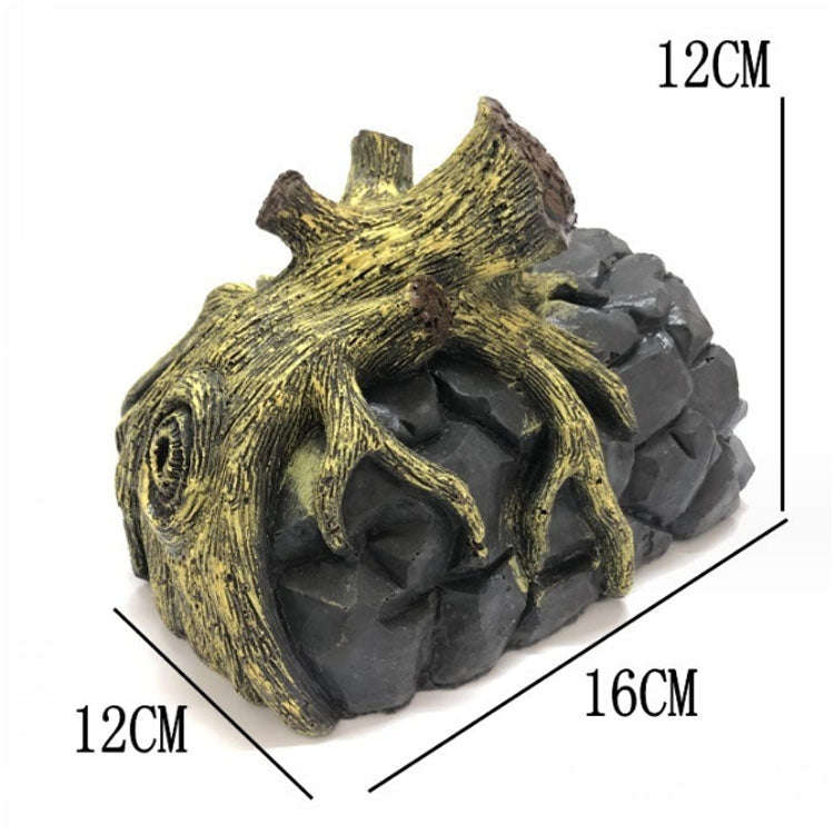 GT023 Resin Turtle Sunbed Climbing Table Stump Hideaway House Sunback Table