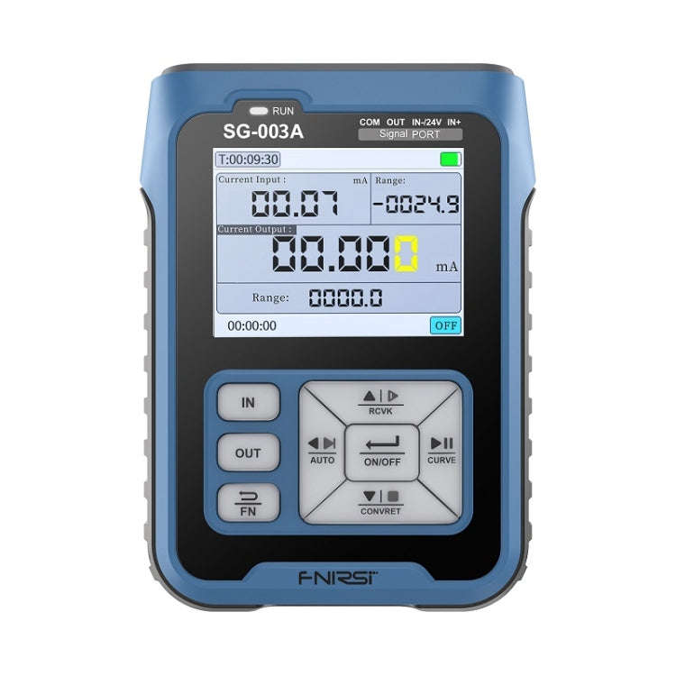 FNIRSI SG-003A Multifunctional PWM Signal Generator 4-20ma Voltage Current Calibrator, EU Plug(Blue)