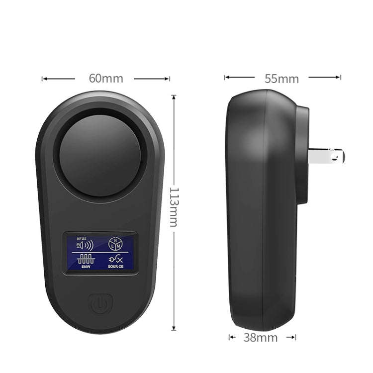 High Power Display Ultrasonic Mouse Repellent Mosquito Repellent Home Intelligent Insect Repellen...