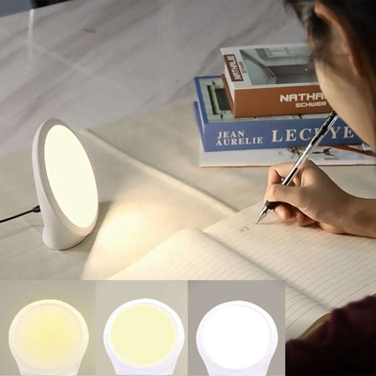 JSK-SL02 LED SAD Touch Timing Stepless Dimming Therapy Mood Desk Lamp Simulate Natural Light UK Plug