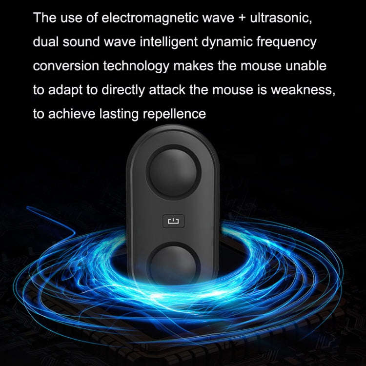 BG312 Smart Double Horn Ultrasonic Mosquito Repeller Multifunctional Electronic Mosquito Repeller...