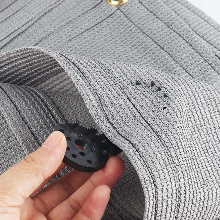 50pcs /Pack Sunshade Net Clip Garden Greenhouse Netting Shade Cloth Fastener(Black)