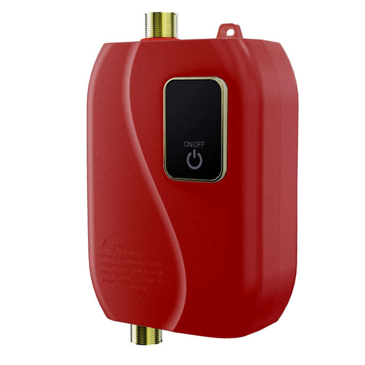 Instant Water Heater Mini Kitchen Quick Heater Household Hand Washing Water Heater EU  Plug(Brick...