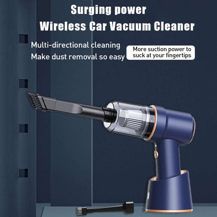Small Wireless Charging Car Vacuum Cleaner Handheld High Power Vacuum Cleaner, Sort by color: 117...