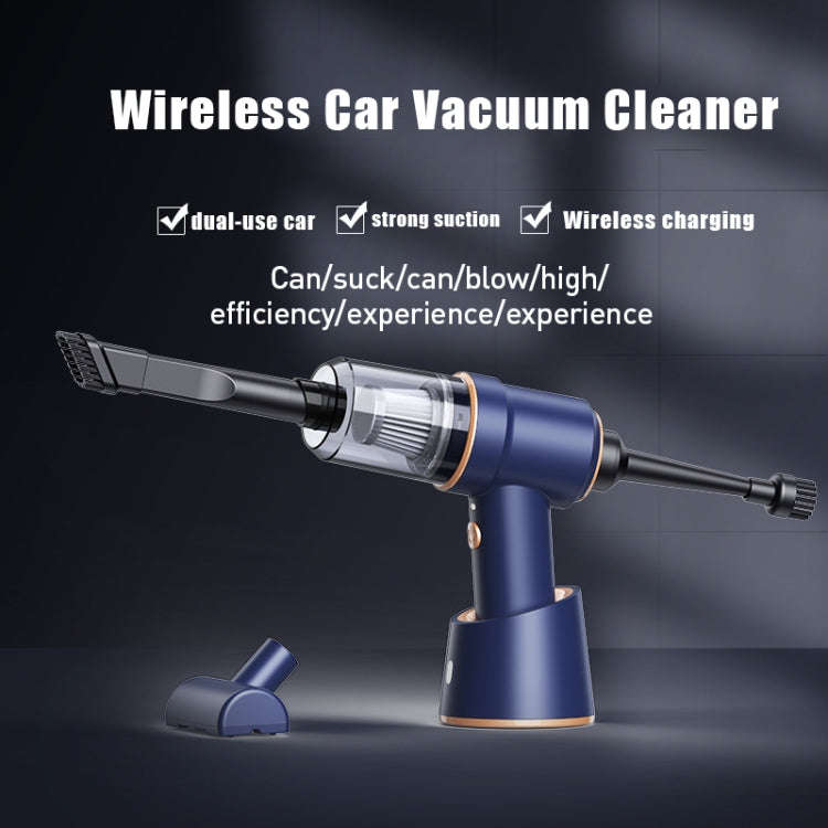 Small Wireless Charging Car Vacuum Cleaner Handheld High Power Vacuum Cleaner, Sort by color: 117...