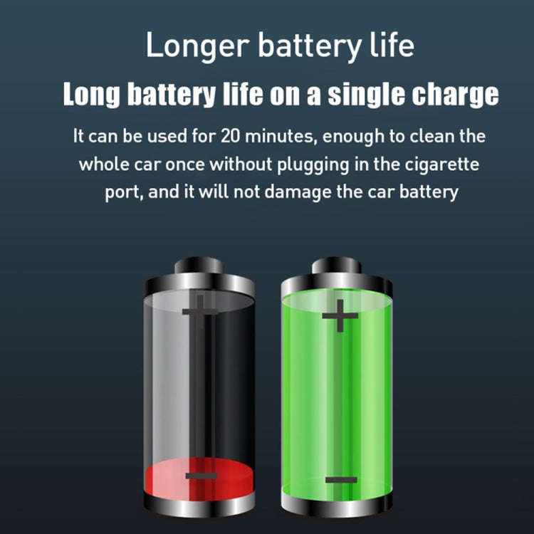 Small Wireless Charging Car Vacuum Cleaner Handheld High Power Vacuum Cleaner, Sort by color: 117...