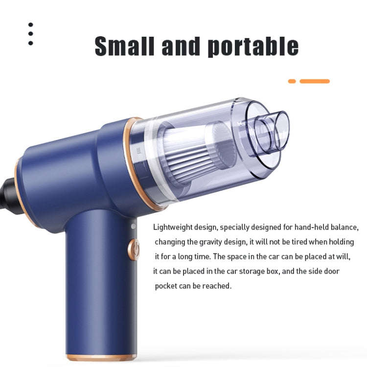 Small Wireless Charging Car Vacuum Cleaner Handheld High Power Vacuum Cleaner, Sort by color: 117...