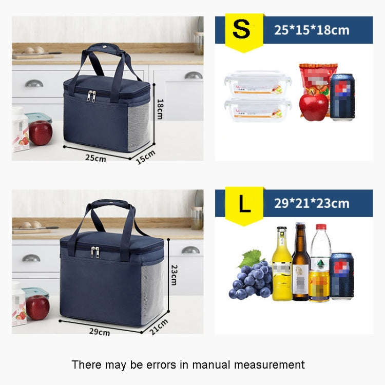 Reusable Lunch Bag Insulated Lunch Box Office School Picnic Beach Leak-Proof Lunch Tote Small  Co...
